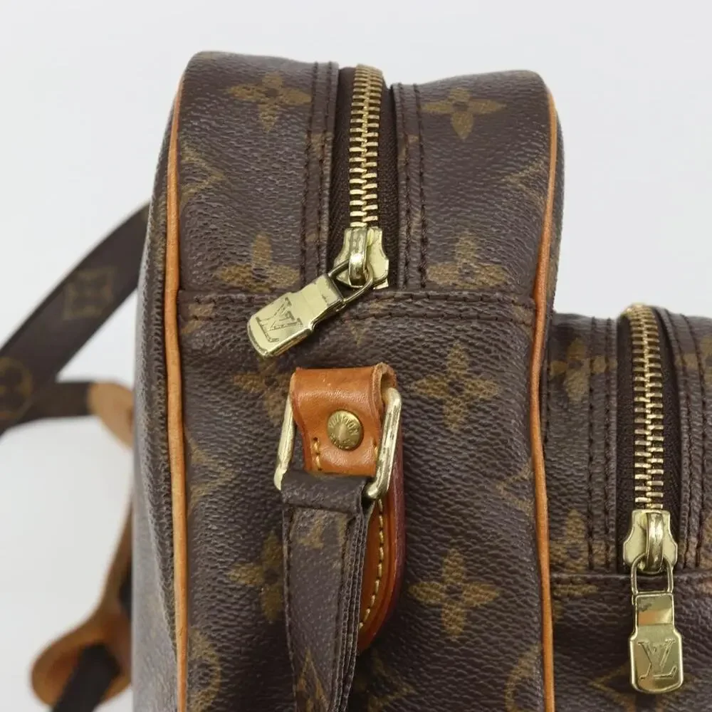Louis Vuitton Monogram Nile Shoulder Bag Brown